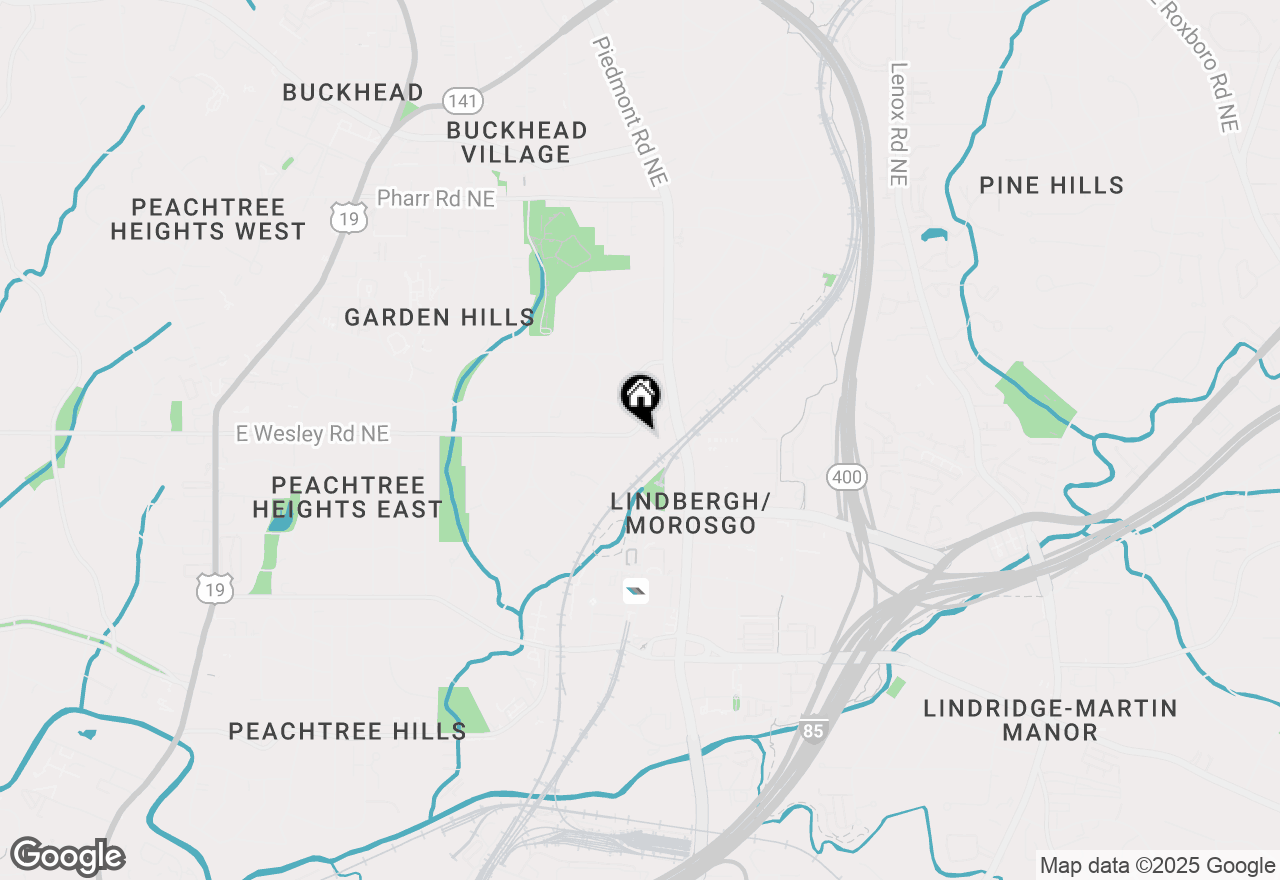 Map of 2707 Sharondale Drive Ne, Atlanta, GA 30305