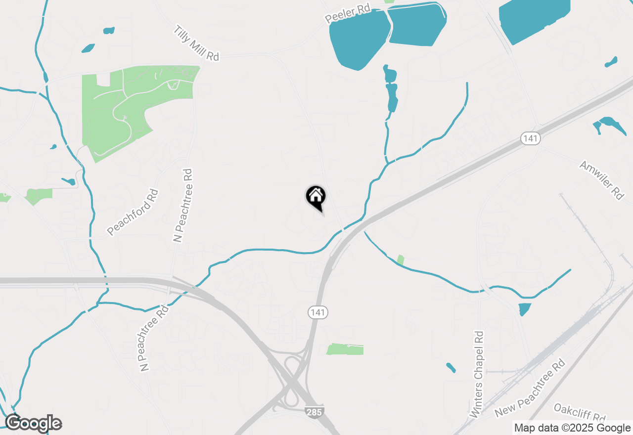 Map of 2459 Chestnut Landing, Atlanta, GA 30360