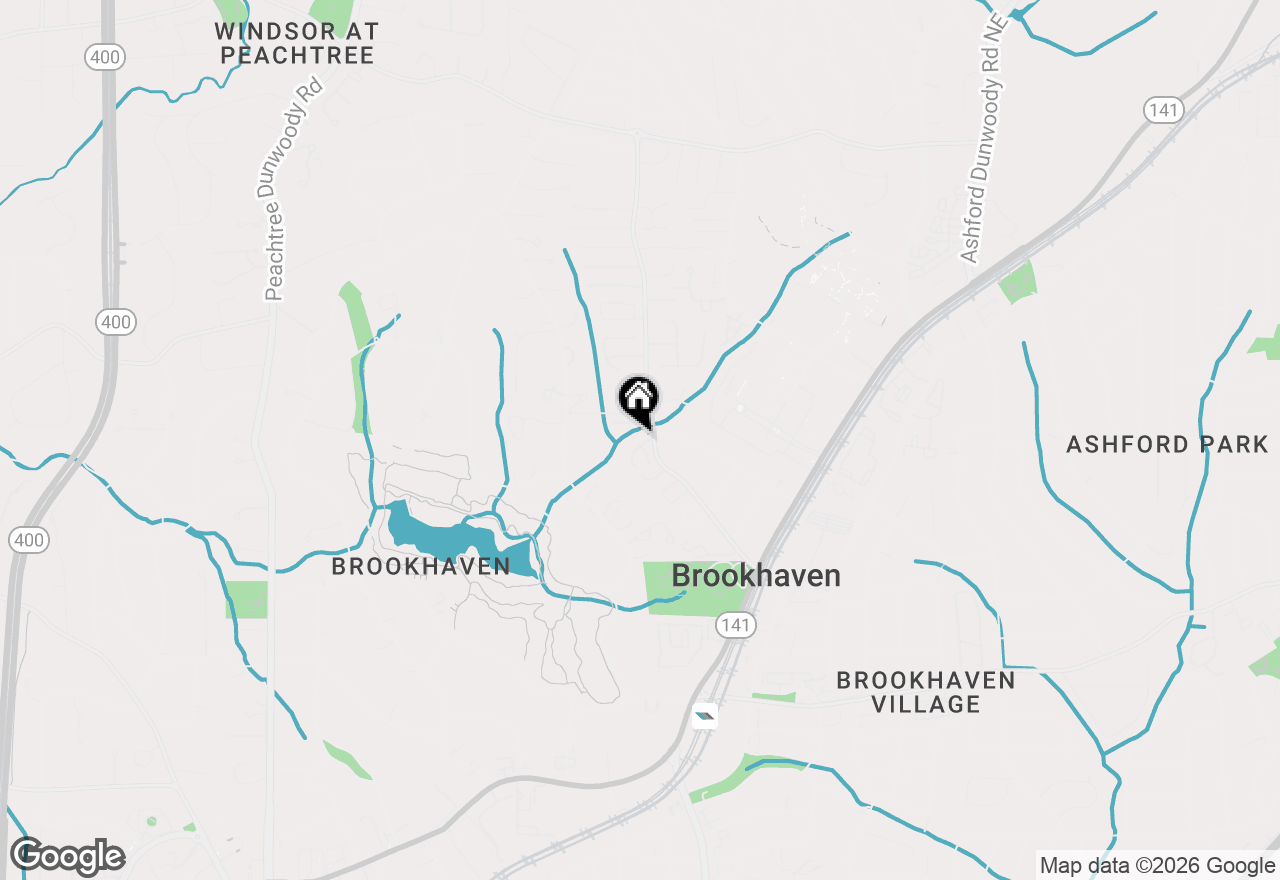 Map of 1144 Brookhaven Commons Drive Ne, Atlanta, GA 30319