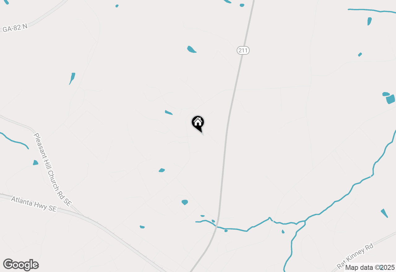 Map of 95 Ashton Lane, Statham, GA 30666