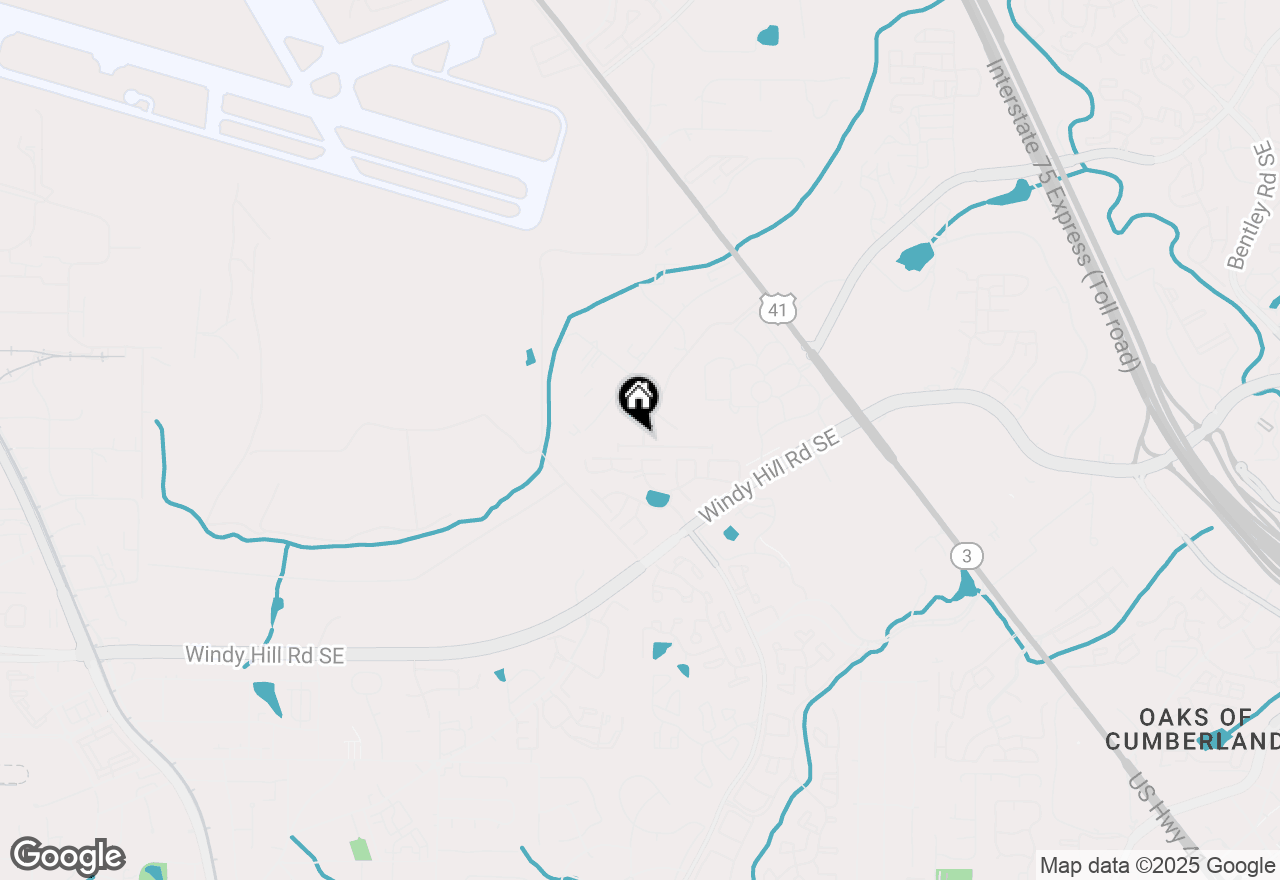 Map of 1957 Brightleaf Way #59, Marietta, GA 30060