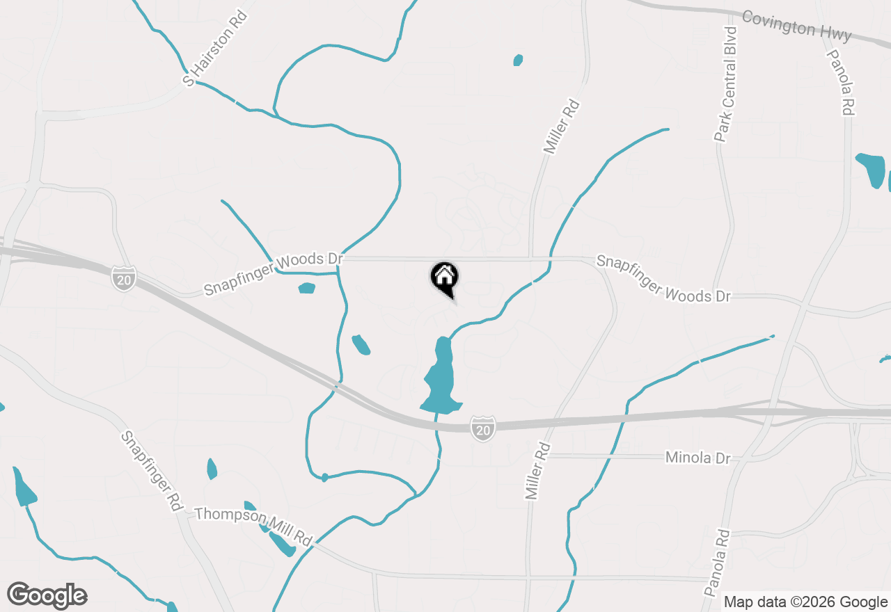 Map of 2523 Walden Lake Drive, Decatur, GA 30035