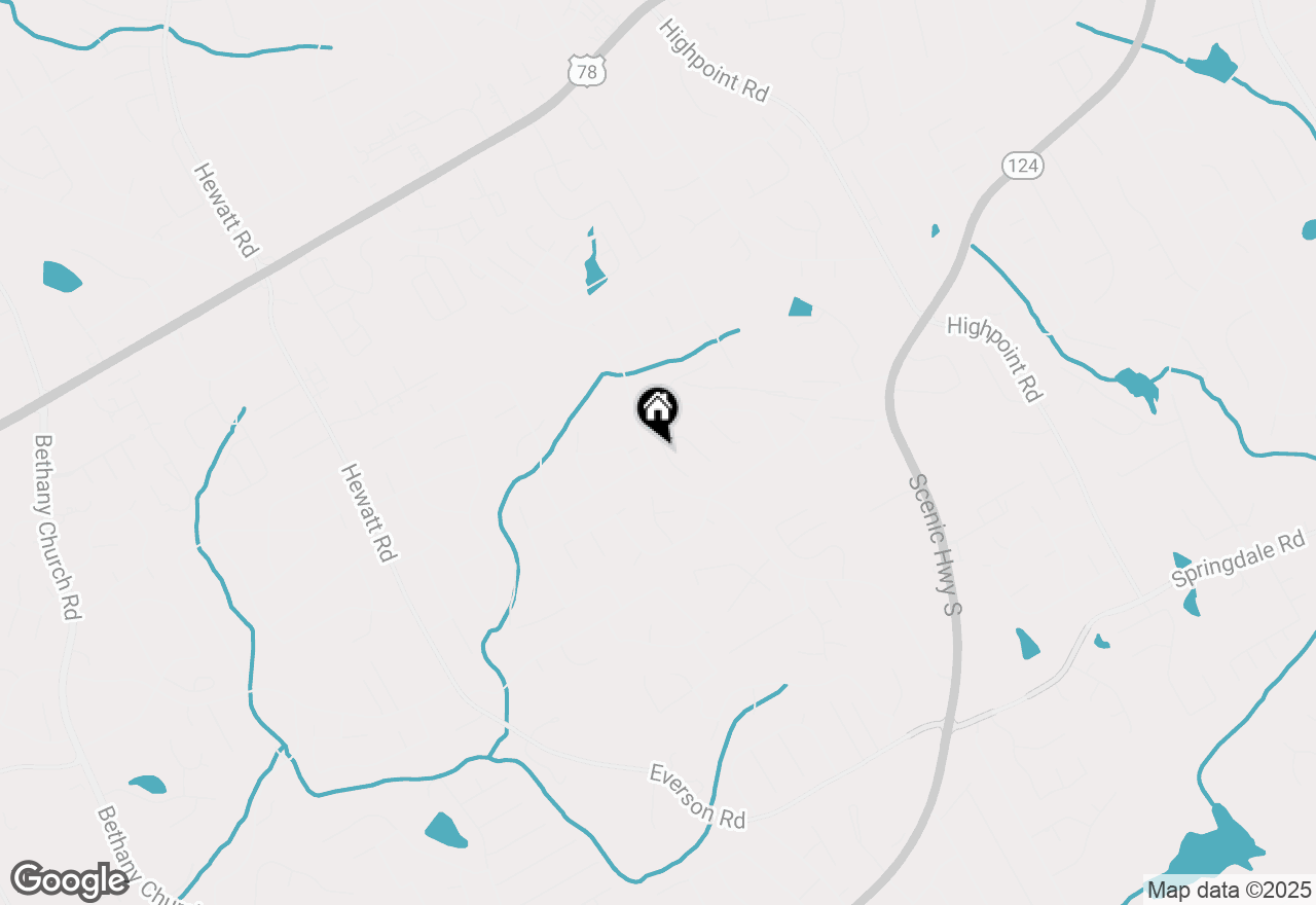 Map of 2583 Laurel View Court, Snellville, GA 30078