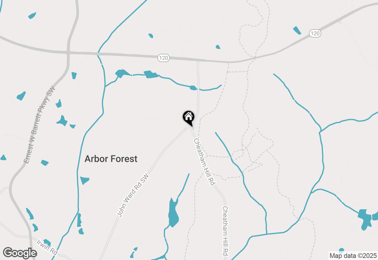 Map of 702 Cheatham Hill Road Sw, Marietta, GA 30064