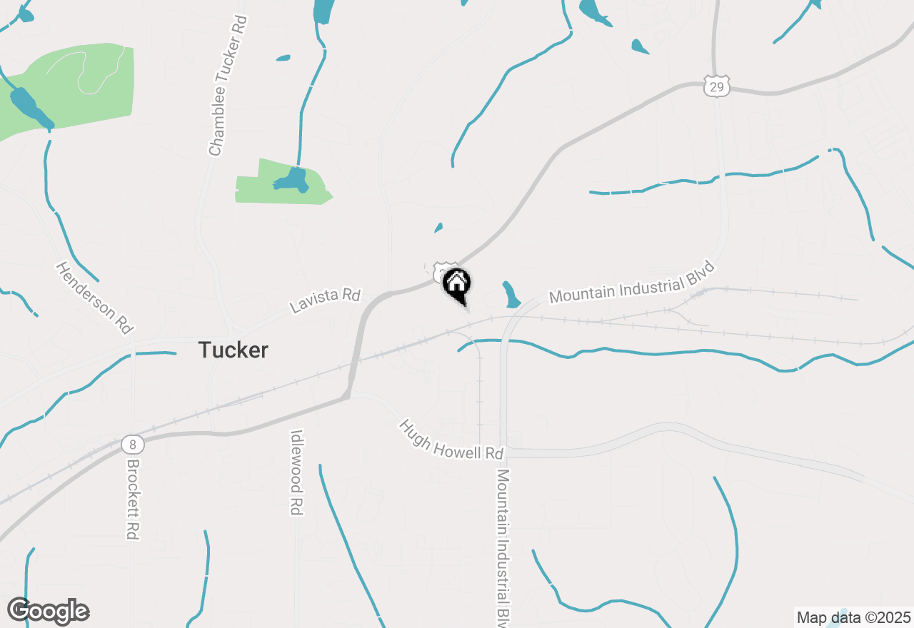 Map of 2419 Ivey Crest Circle, Tucker, GA 30084