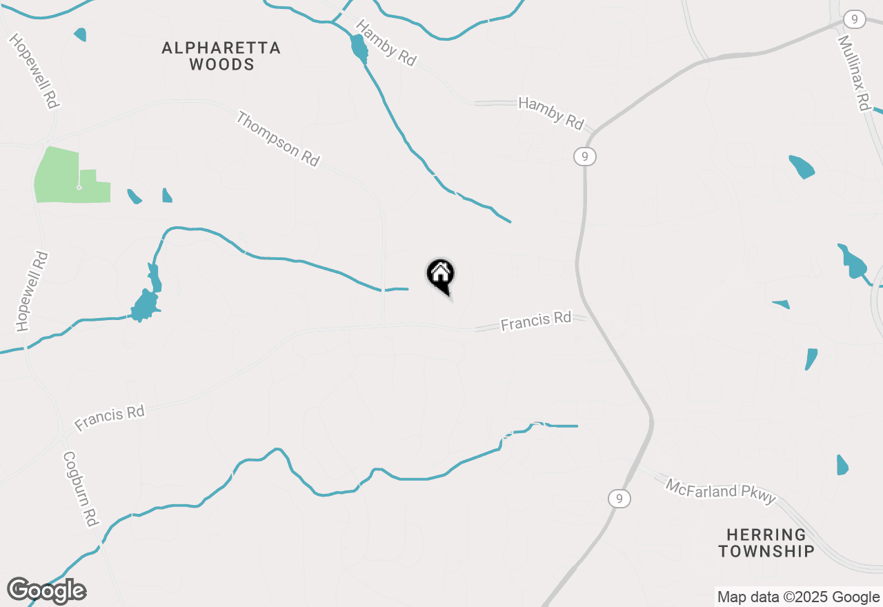 Map of 125 Hopewell Grove Drive, Milton, GA 30004