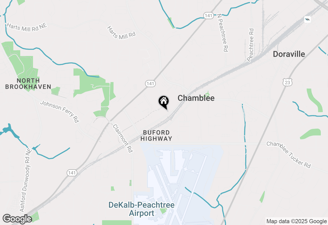 Map of 5300 Peachtree Road #4513, Atlanta, GA 30341