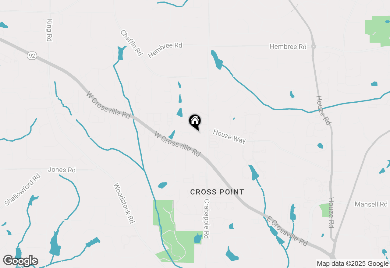 Map of 303 Roswell Green Lane, Roswell, GA 30075