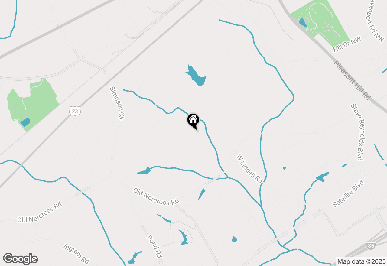 Map of 2693 Seneca Trail, Duluth, GA 30096