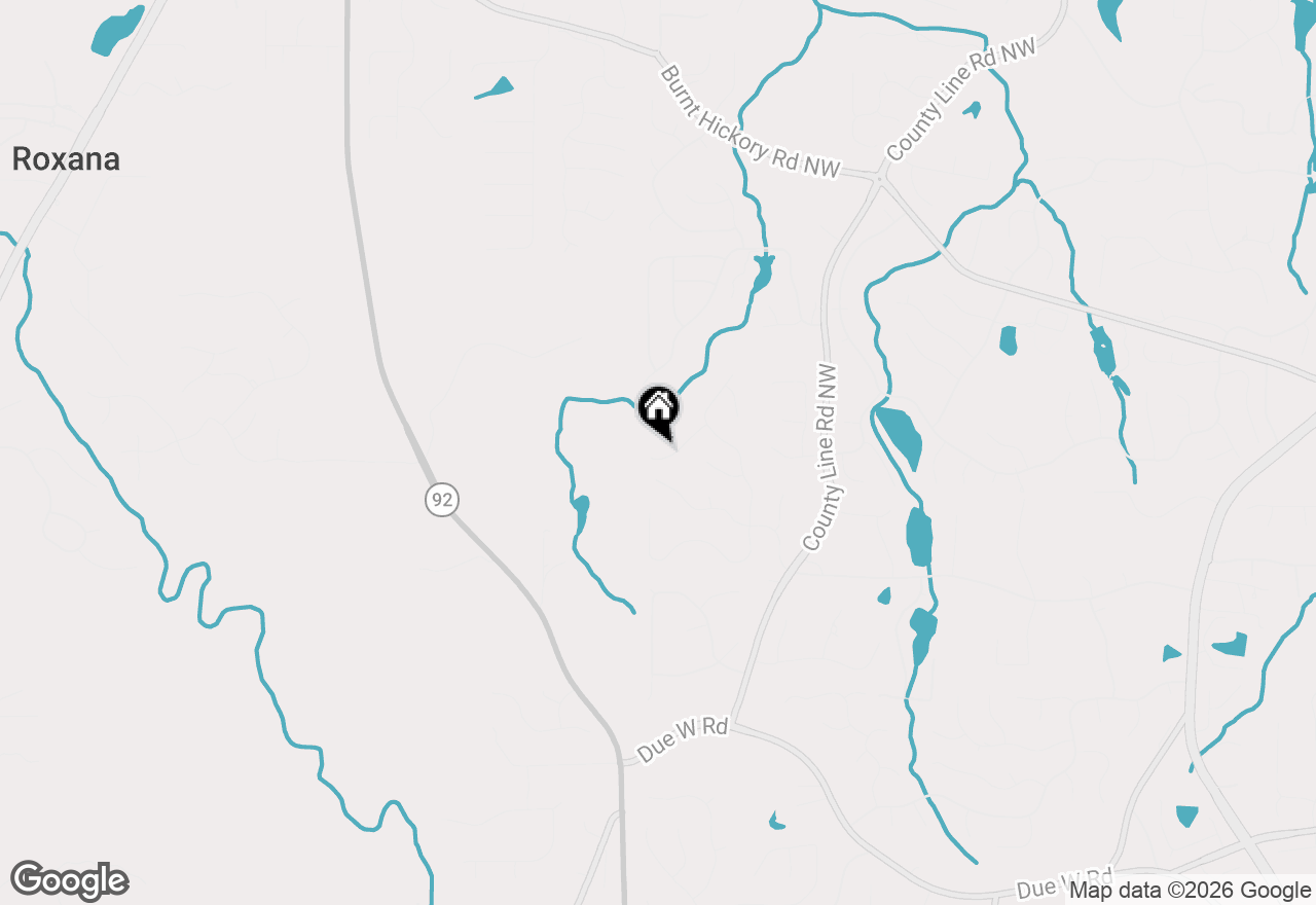 Map of 6316 Benbrooke Overlook Nw, Acworth, GA 30101
