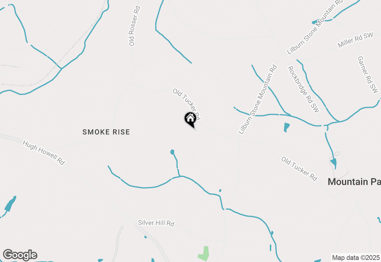 Map of 2181 Ivey Creek Way, Stone Mountain, GA 30087