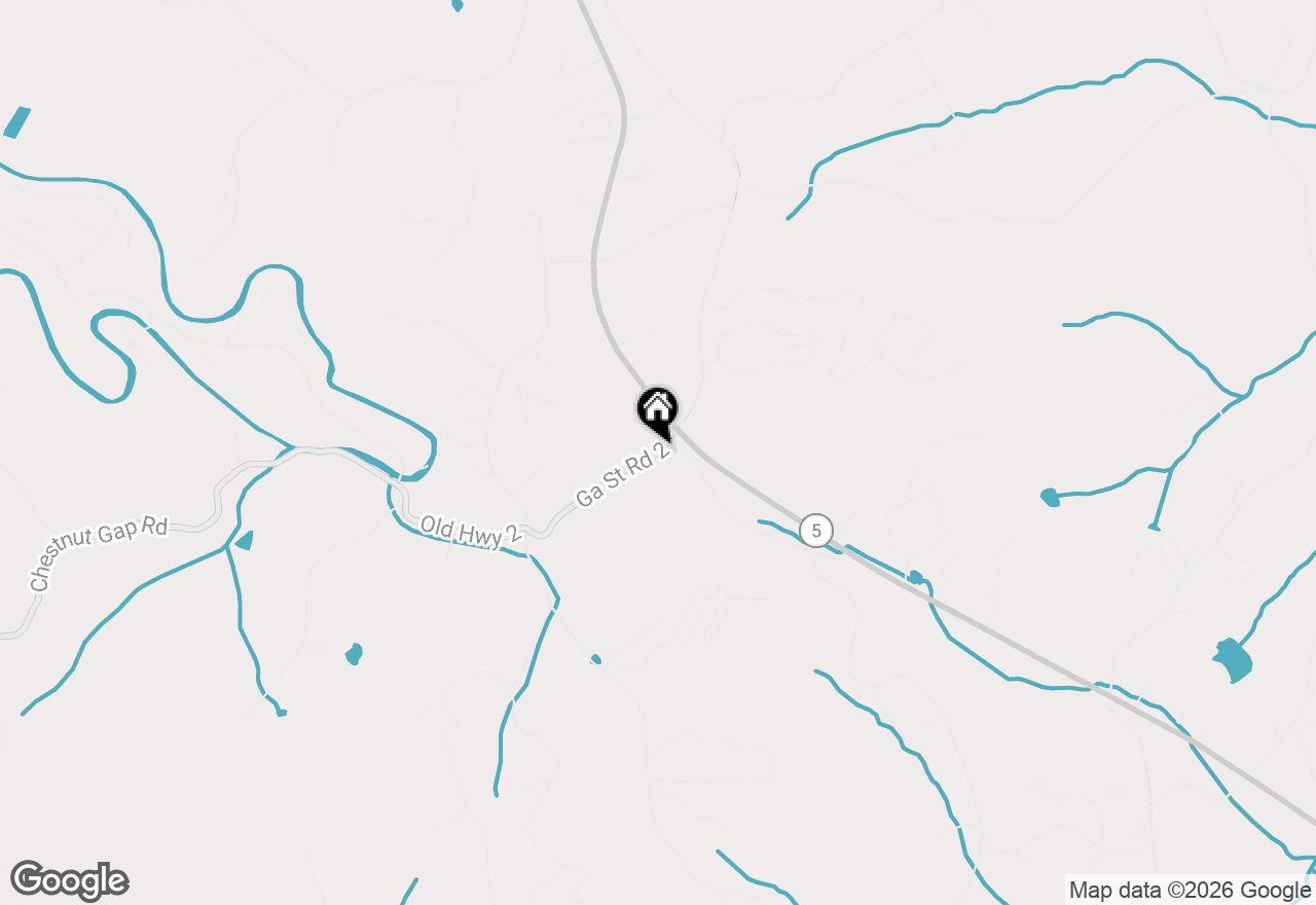 Map of 0 Hwy 2, Blue Ridge, GA 30513