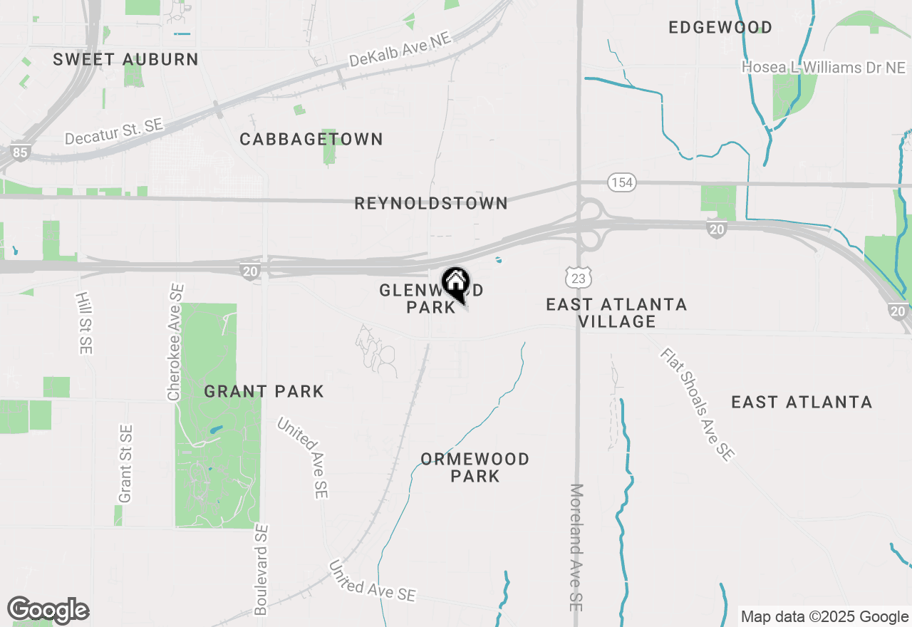 Map of 945 Benson Street Se, Atlanta, GA 30316