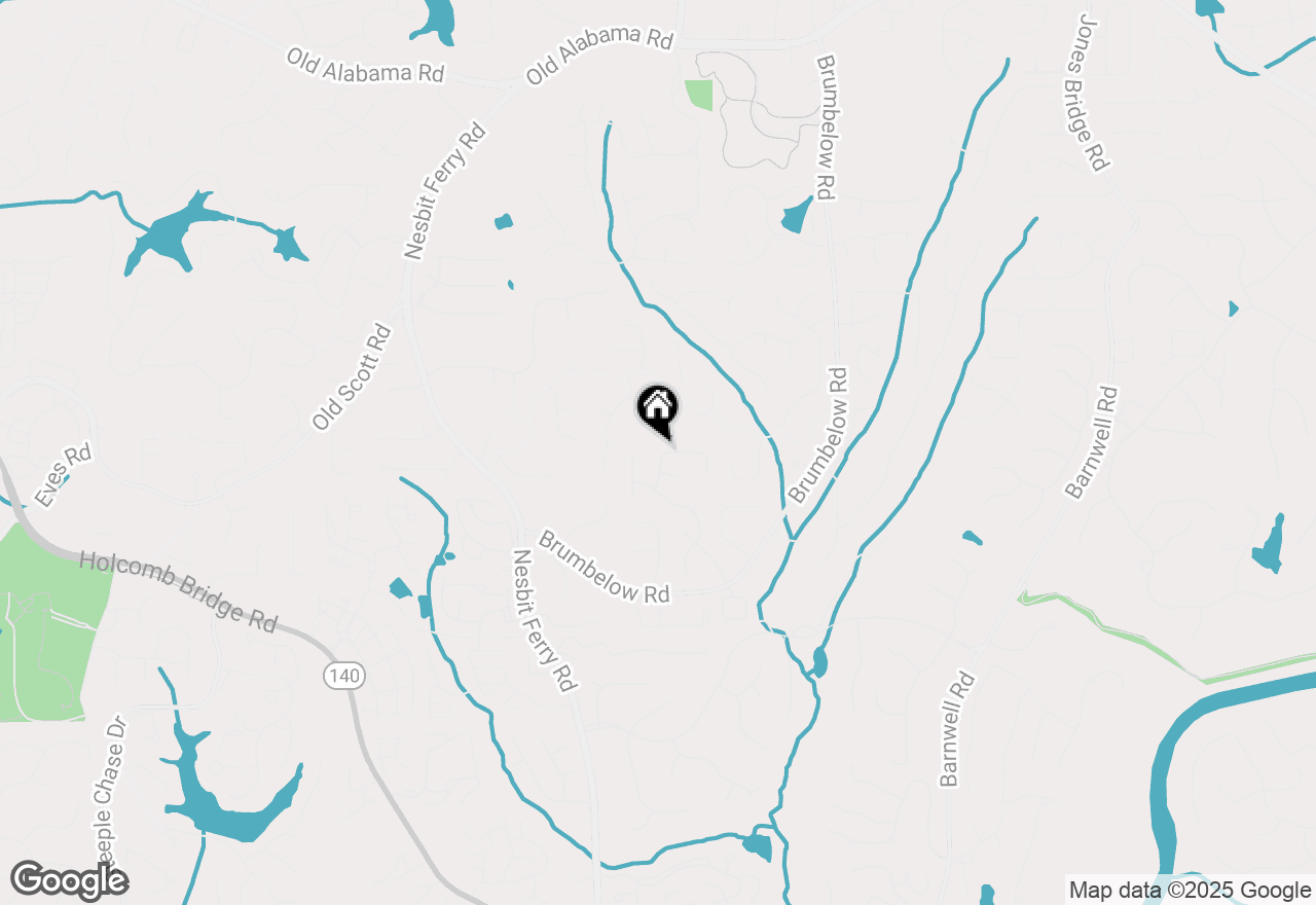 Map of 3040 Birchton Street, Johns Creek, GA 30022