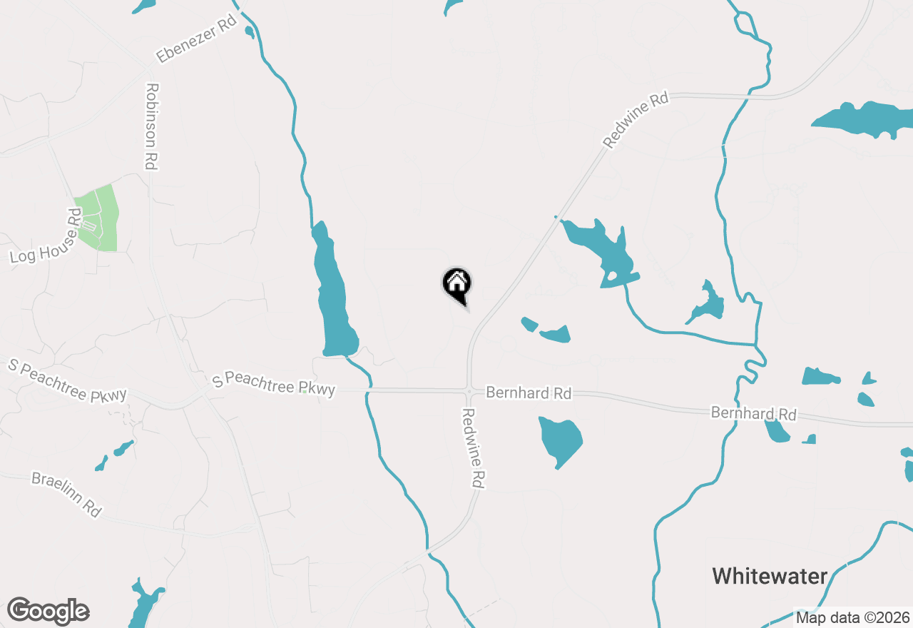 Map of 155 Browns Crossing Drive, Fayetteville, GA 30215