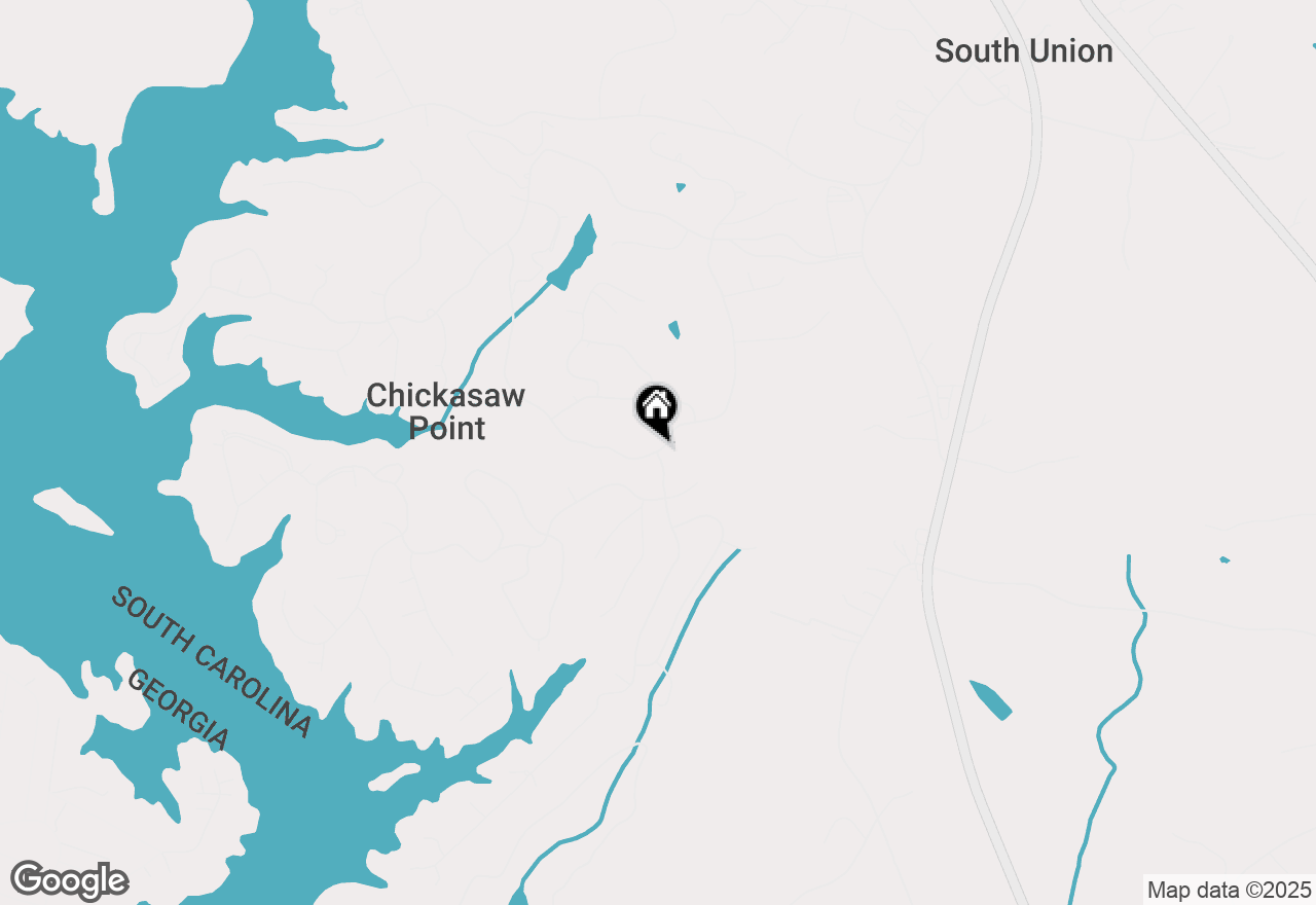 Map of 0 Point Road, Westminster, SC 29693