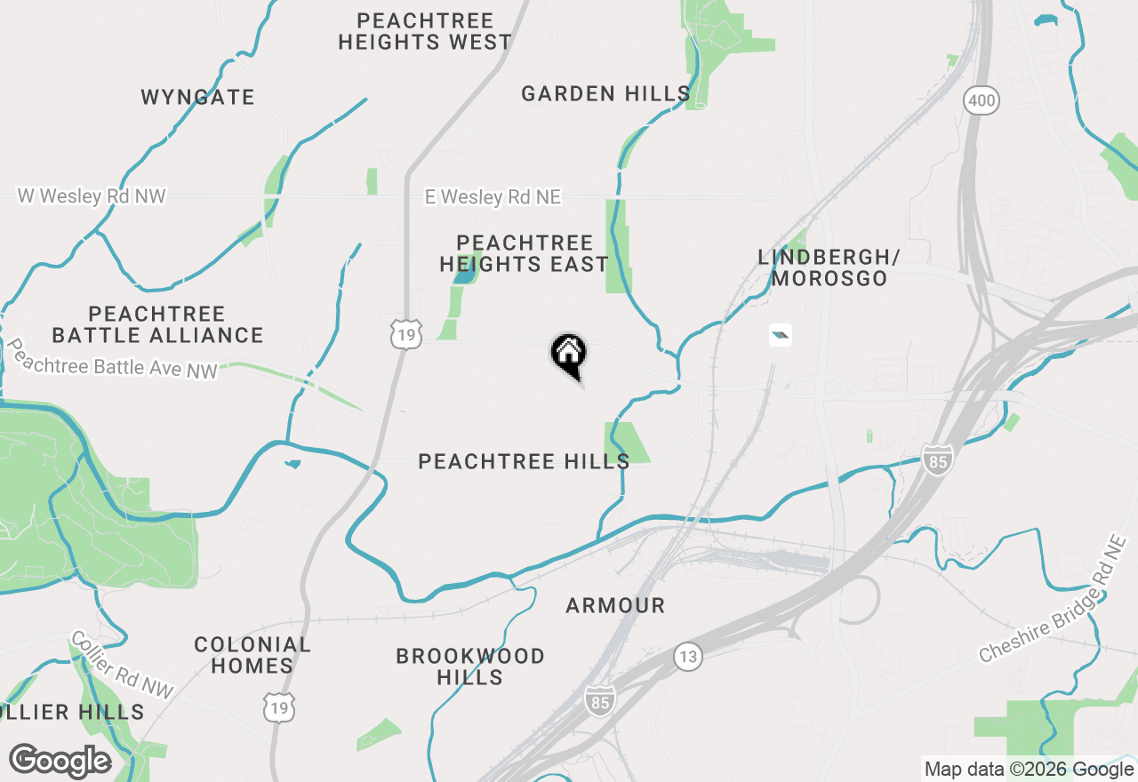 Map of 240 Eureka Drive Ne, Atlanta, GA 30305