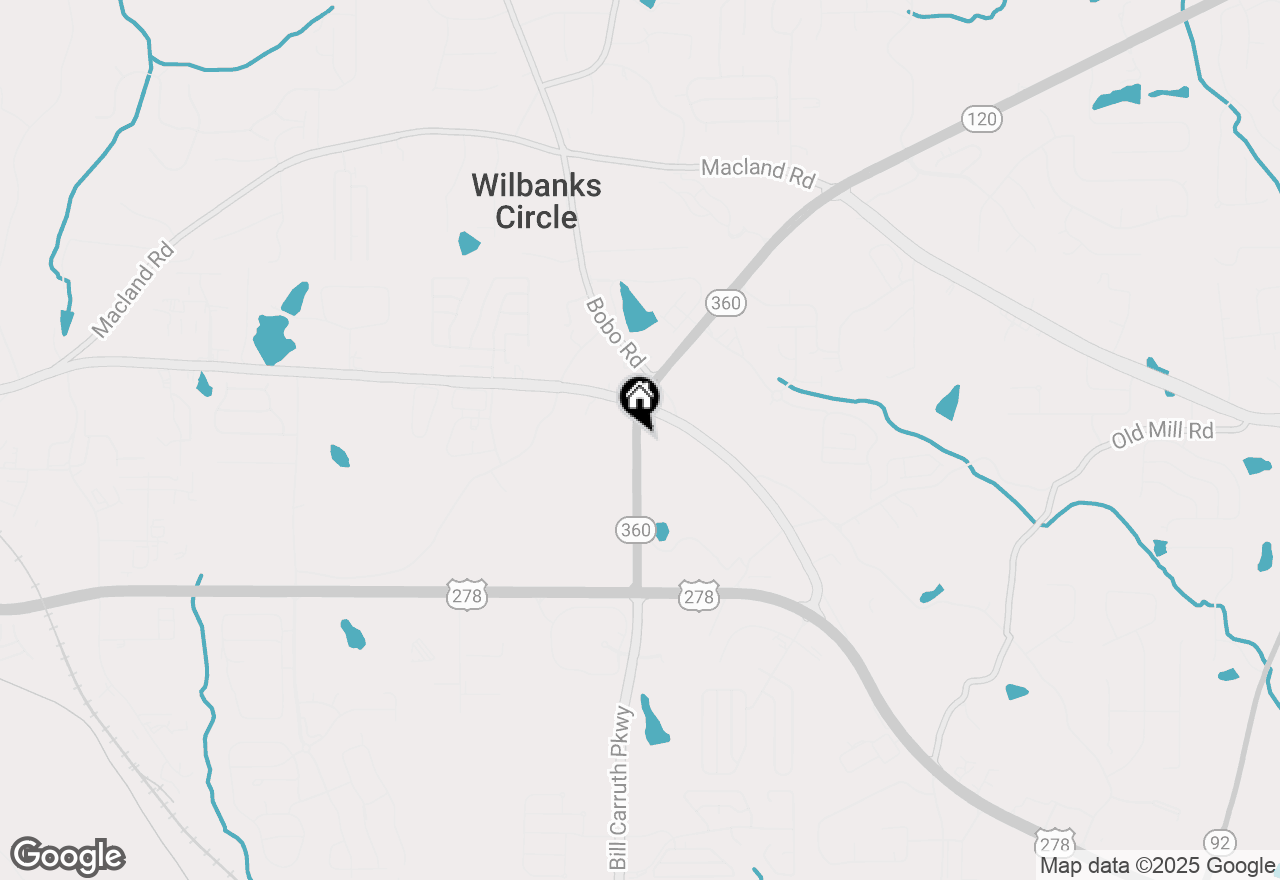 Map of 366 Charles Ridge #53, Dallas, GA 30157