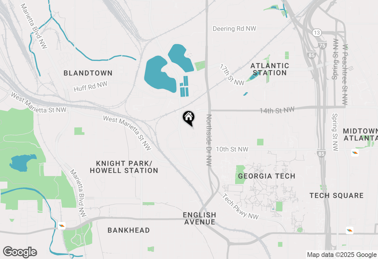 Map of 699 Vidalia Lane Nw, Atlanta, GA 30318
