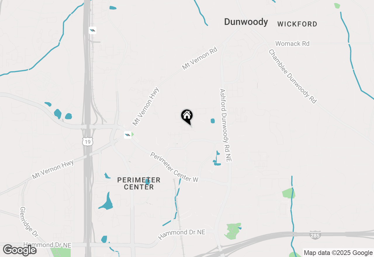 Map of 4692 Dogwood Alley, Dunwoody, GA 30338