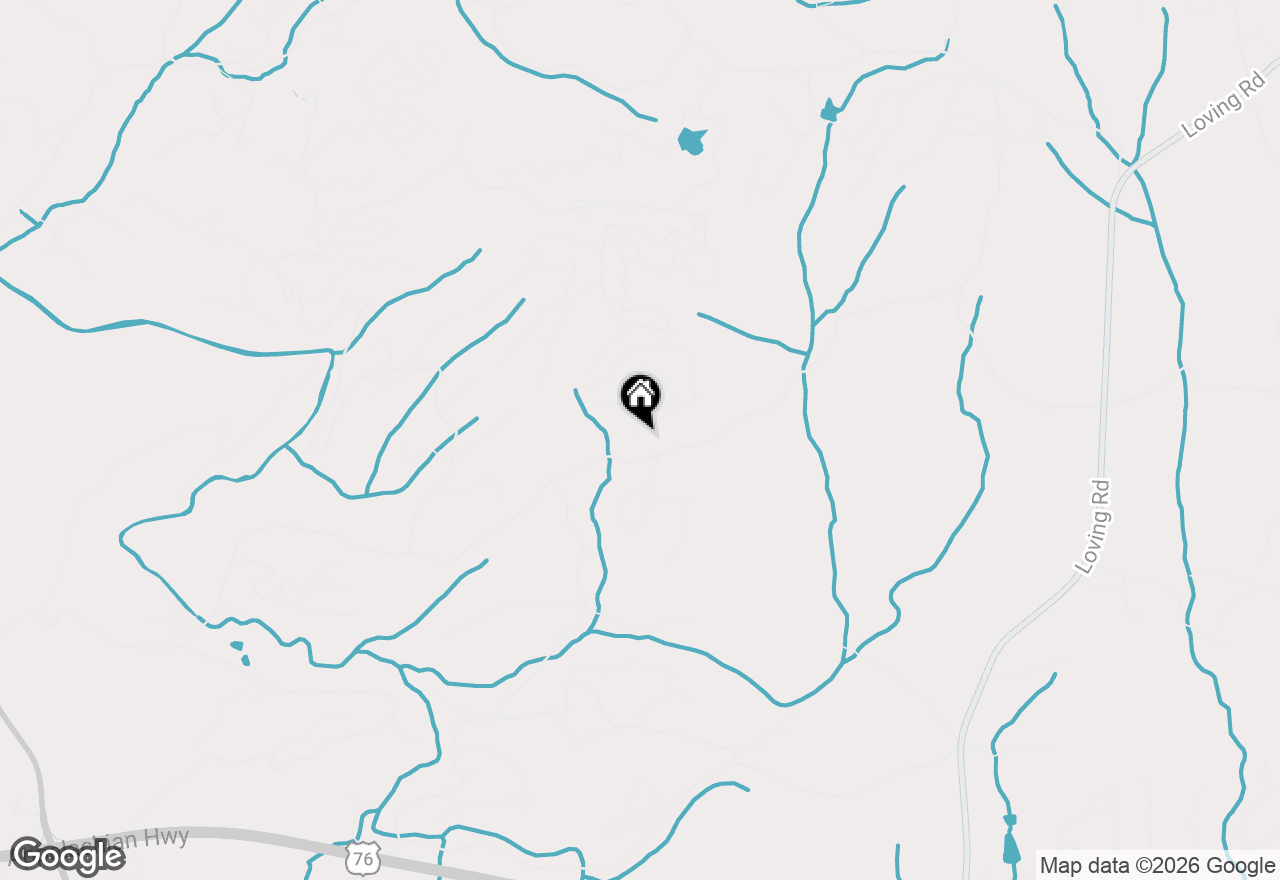 Map of 327 Dancing Trees Trail, Morganton, GA 30560