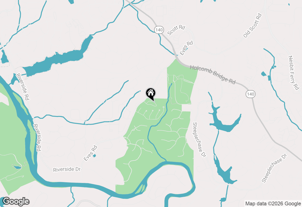 Map of 1005 Canyon Point Circle, Roswell, GA 30076