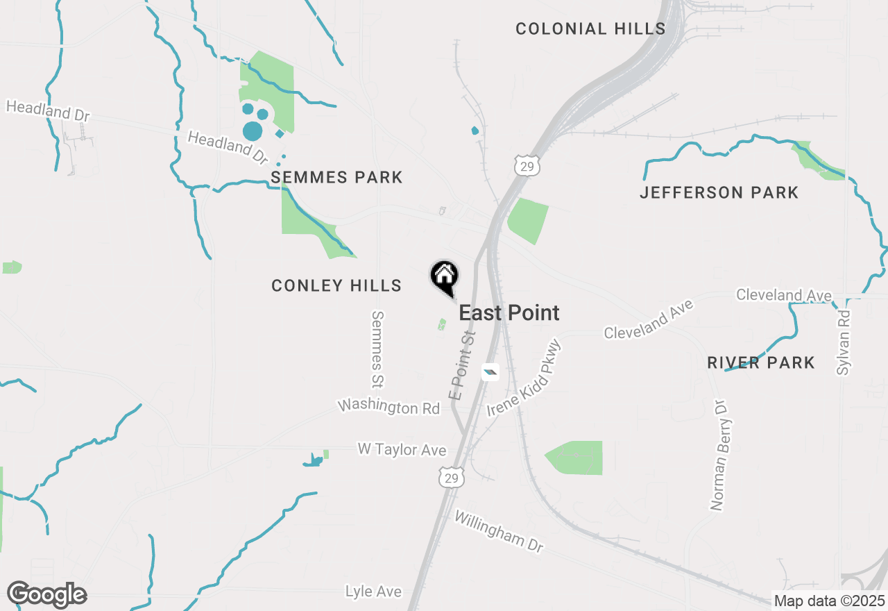 Map of 2731 Church Street, Atlanta, GA 30344