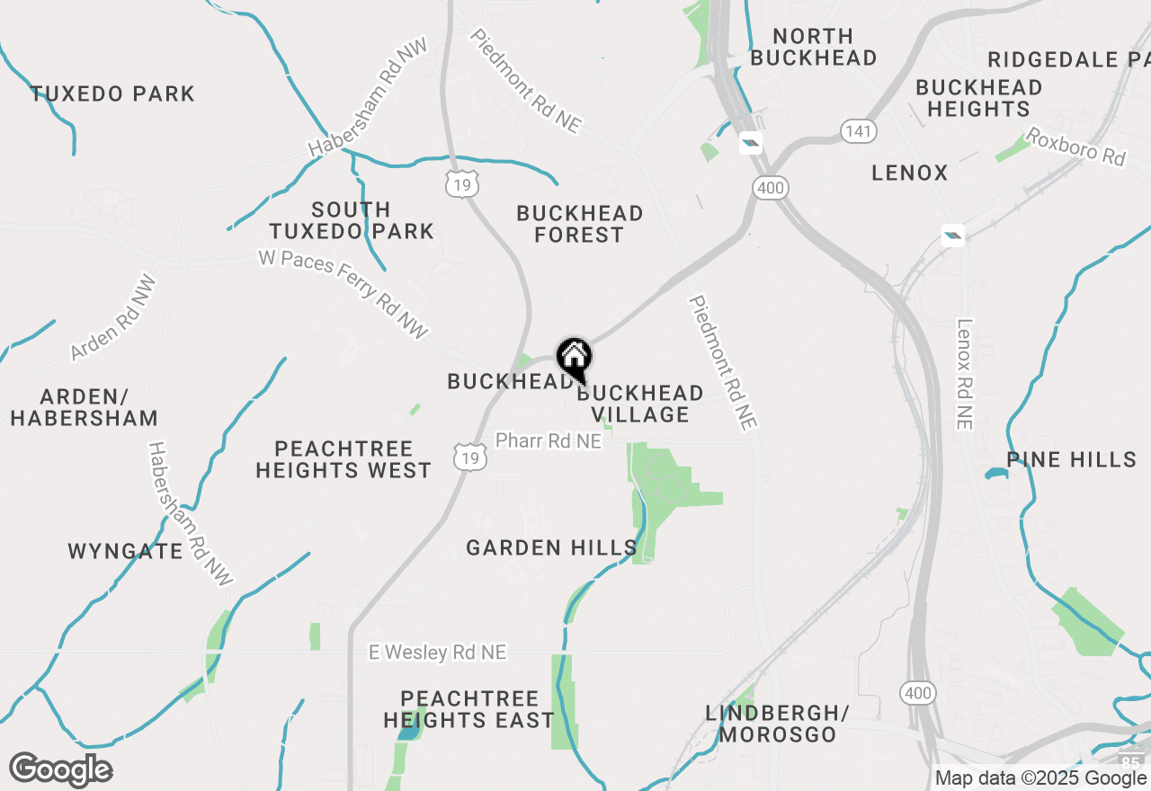 Map of 325 E Paces Ferry Road Ne, Atlanta, GA 30305