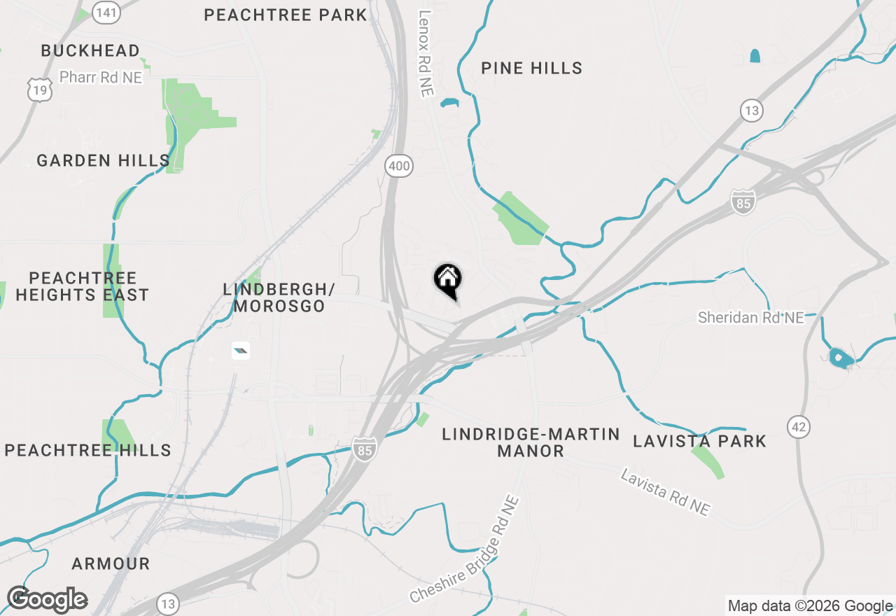 Map of 970 Sidney Marcus Boulevard Ne #2107, Atlanta, GA 30324