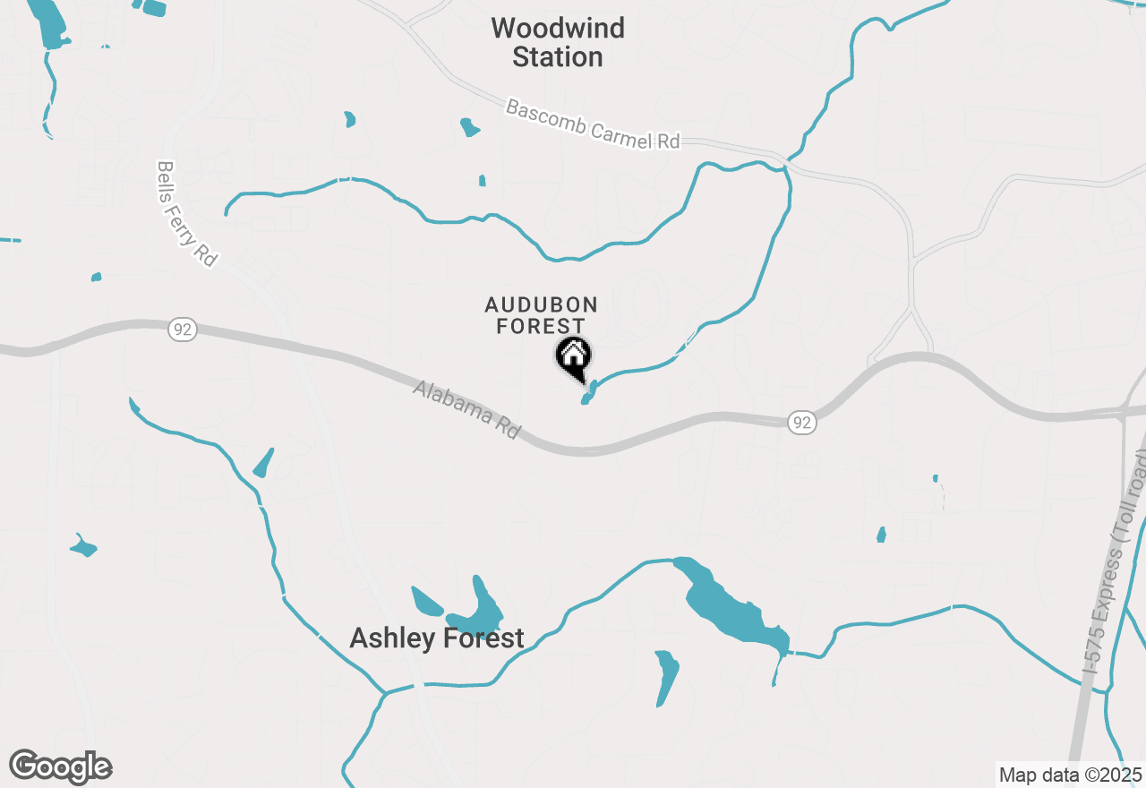 Map of 110 Dixie Drive, Woodstock, GA 30189
