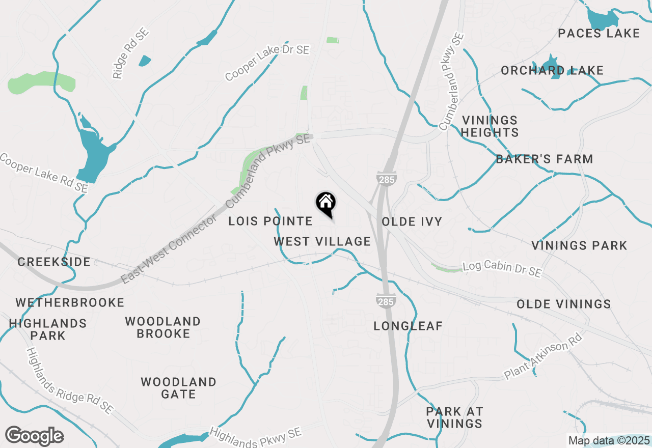 Map of 2139 W Village Crossing Se, Smyrna, GA 30080