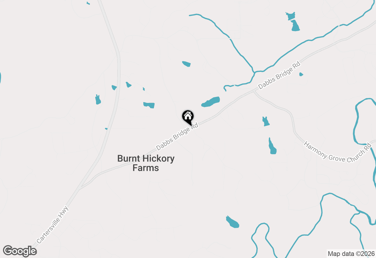 Map of 1585 Dabbs Bridge Road, Dallas, GA 30132