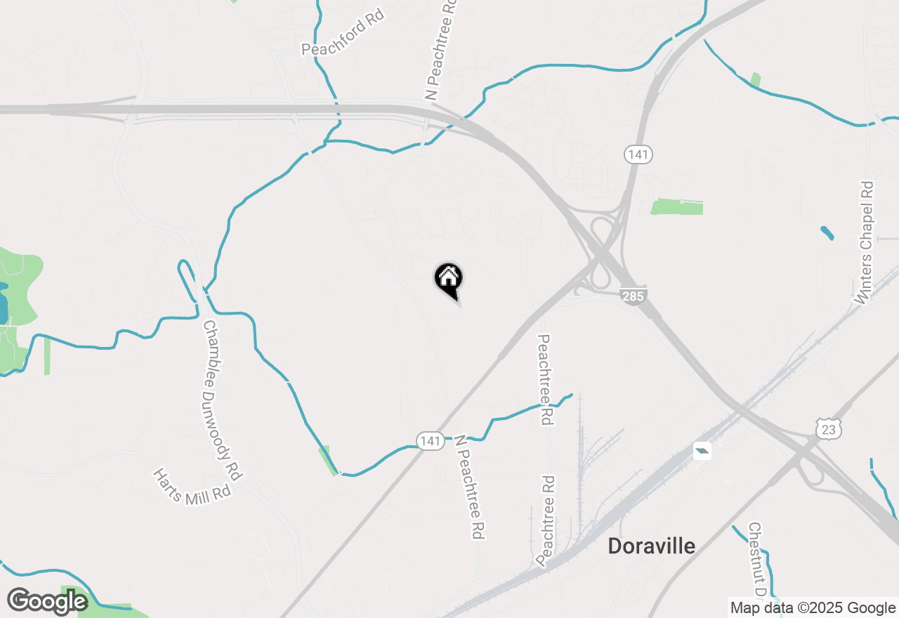 Map of 2251 N Shallowford Road, Chamblee, GA 30341