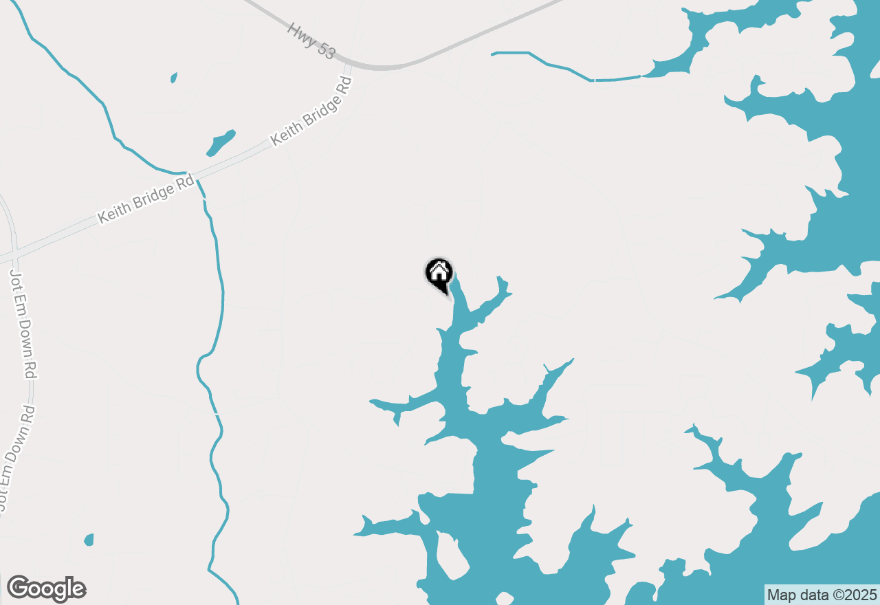 Map of 8375 Beryl Overlook, Gainesville, GA 30506