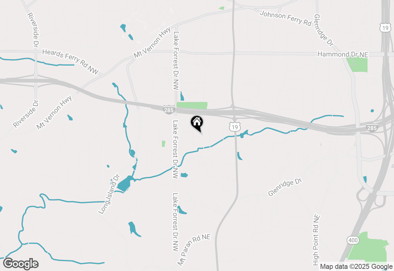 Map of 5681 Kingsport Drive, Atlanta, GA 30342