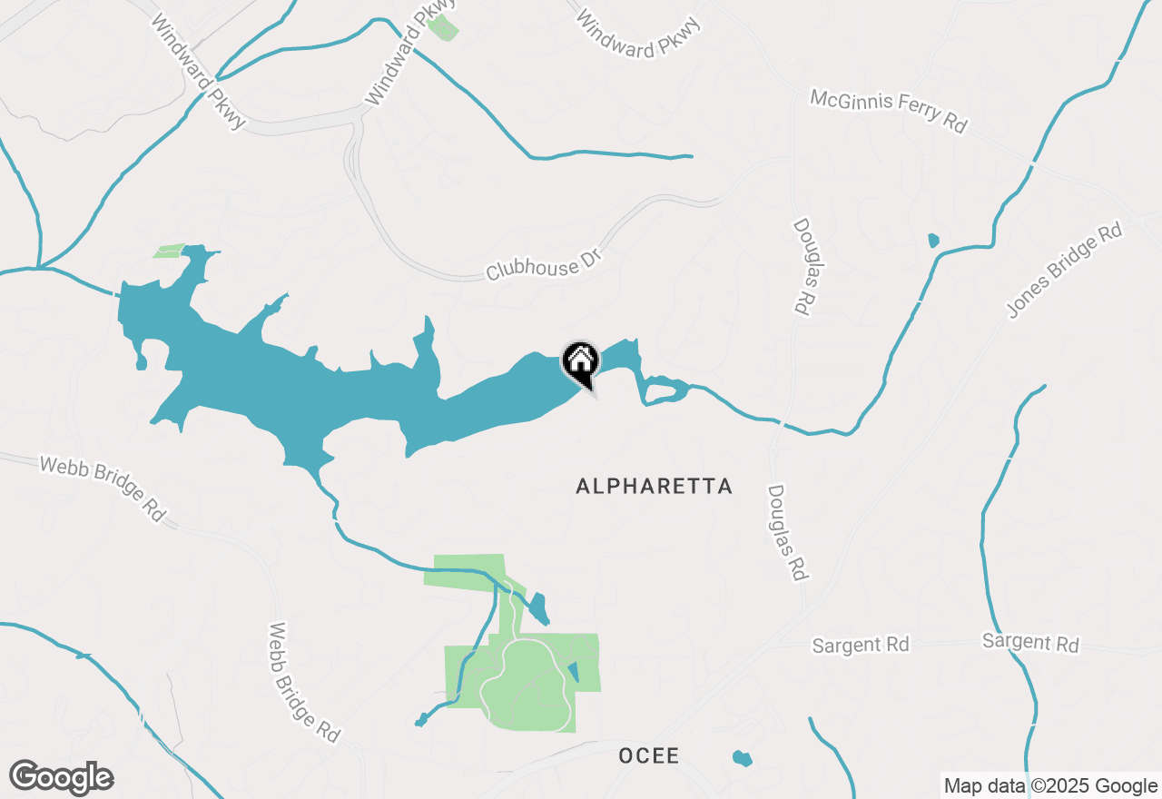 Map of 3800 Schooner Ridge, Alpharetta, GA 30005