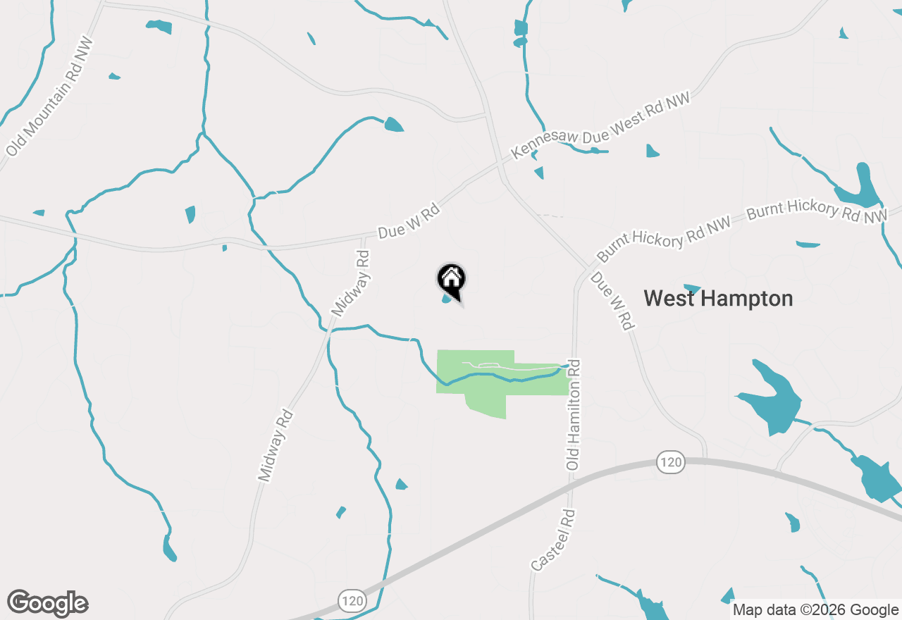 Map of 3814 Lamb Drive, Marietta, GA 30064