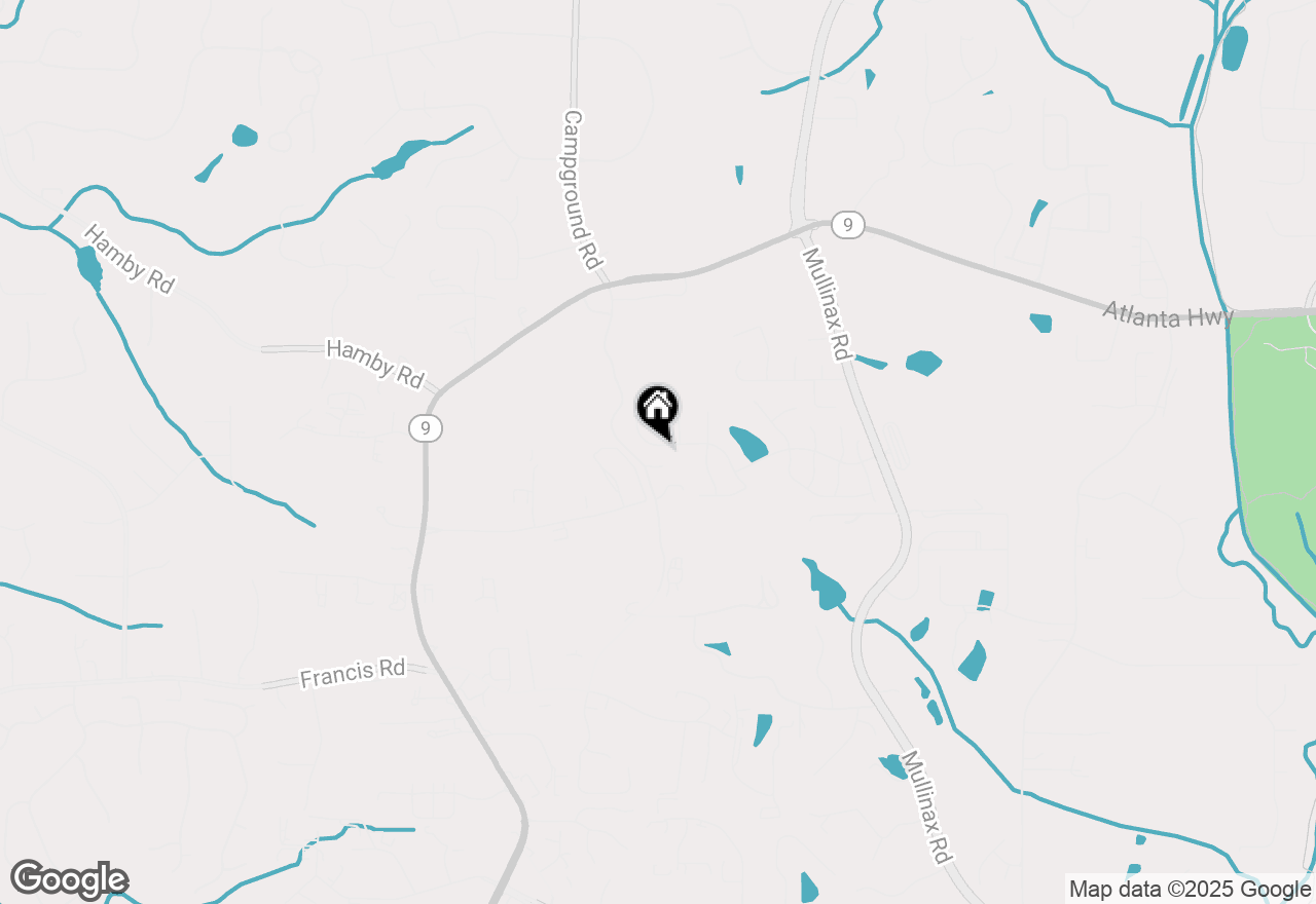 Map of 1155 Hampton Oaks Drive, Alpharetta, GA 30004