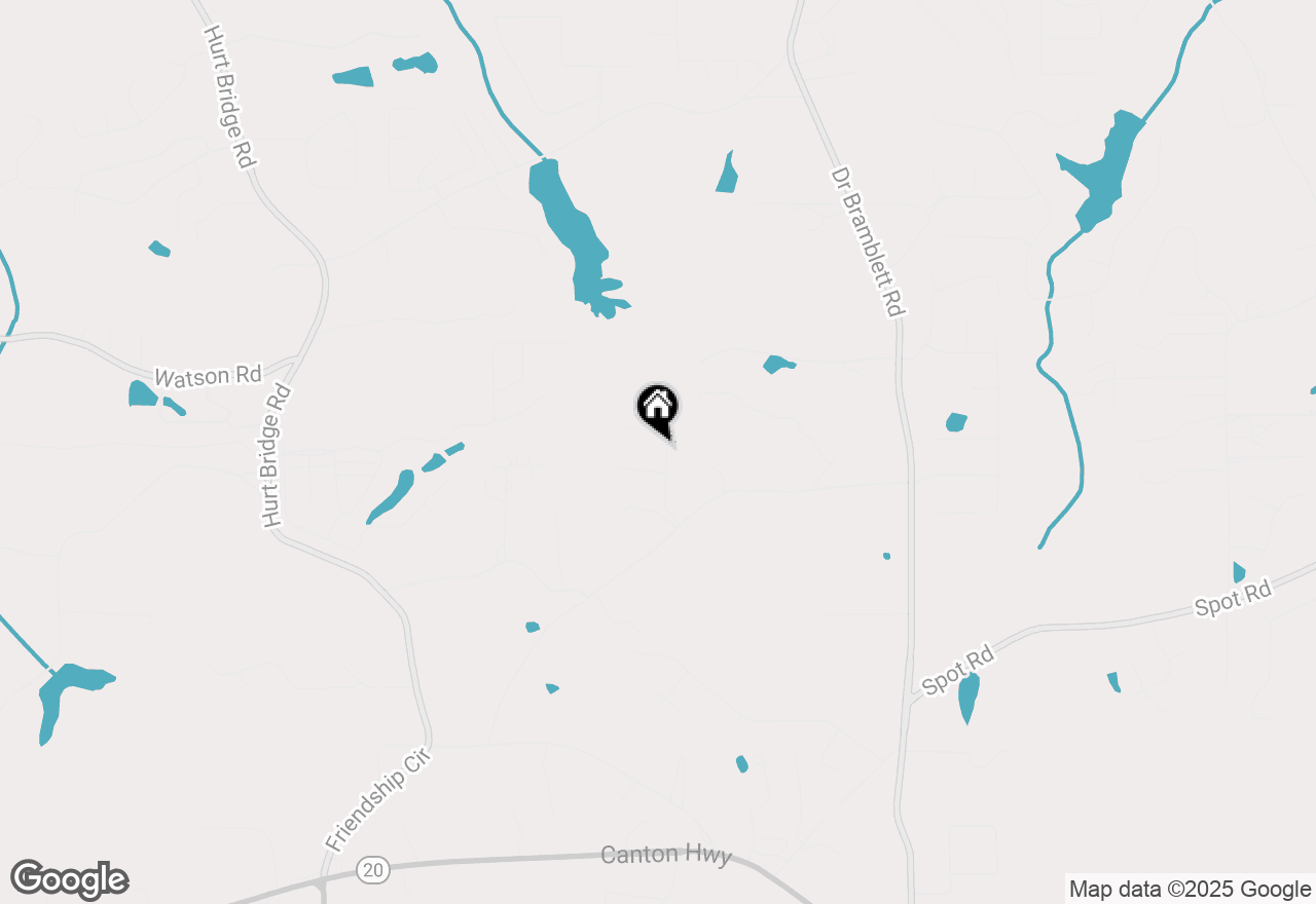 Map of 2615 Yellowstone Farm Drive, Cumming, GA 30028