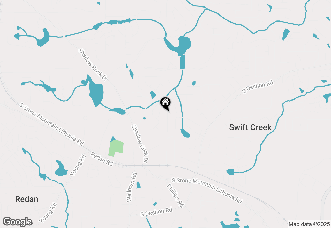 Map of 6134 Silver Spur Drive, Lithonia, GA 30058