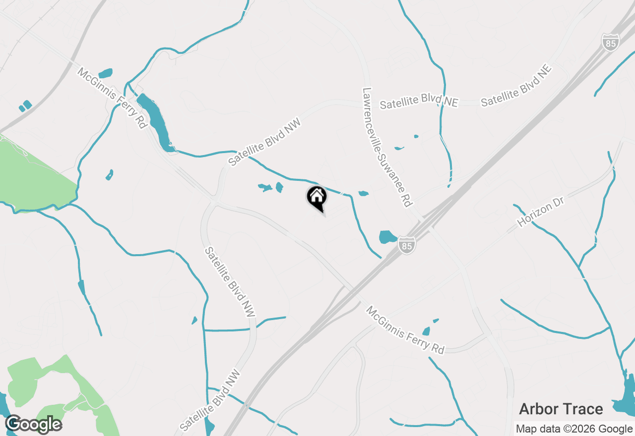 Map of 340 Northaven Avenue, Suwanee, GA 30024