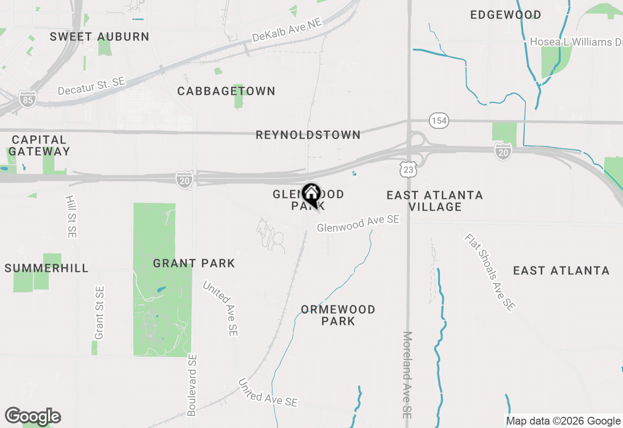 Map of 924 Garrett Street #208, Atlanta, GA 30316
