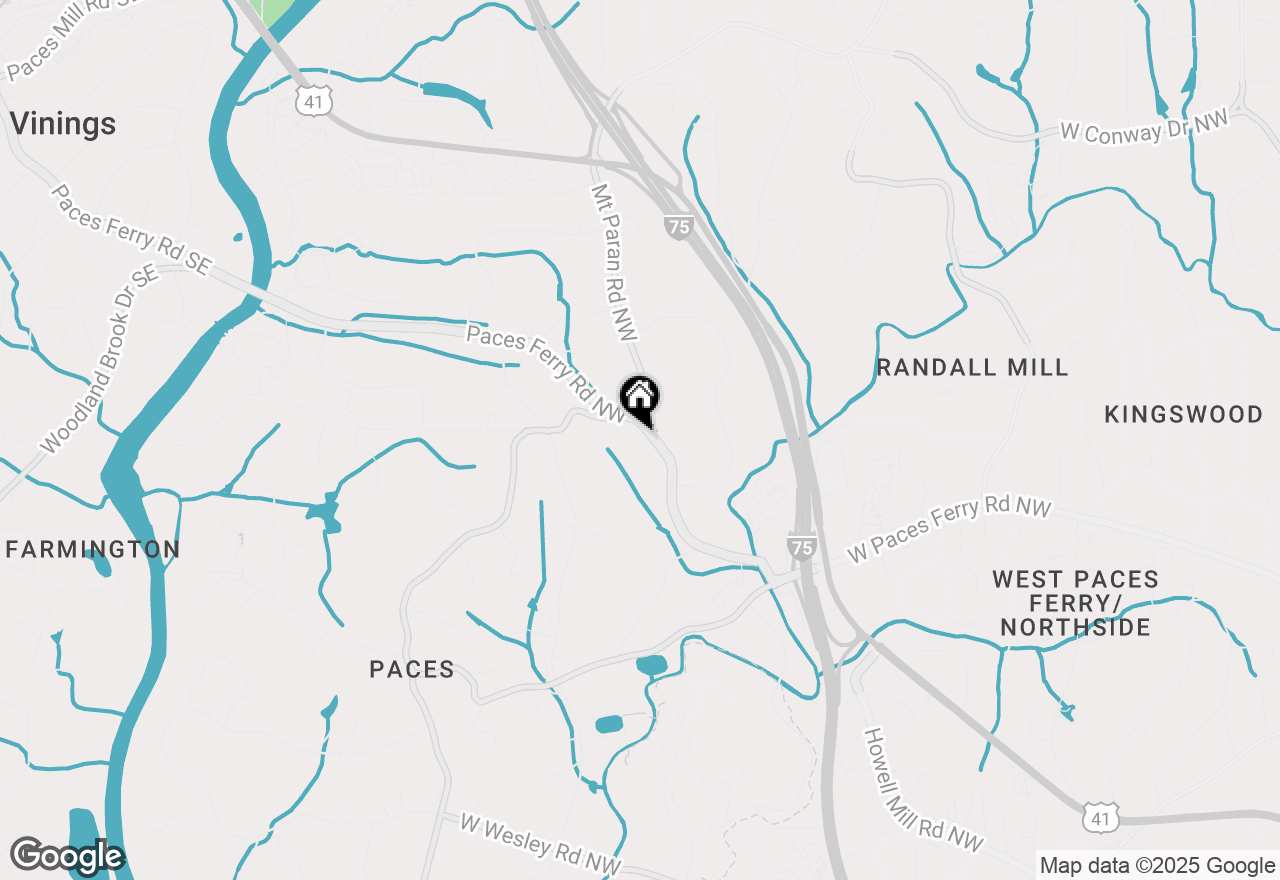 Map of 3612 Nw Paces Ferry Road, Atlanta, GA 30327
