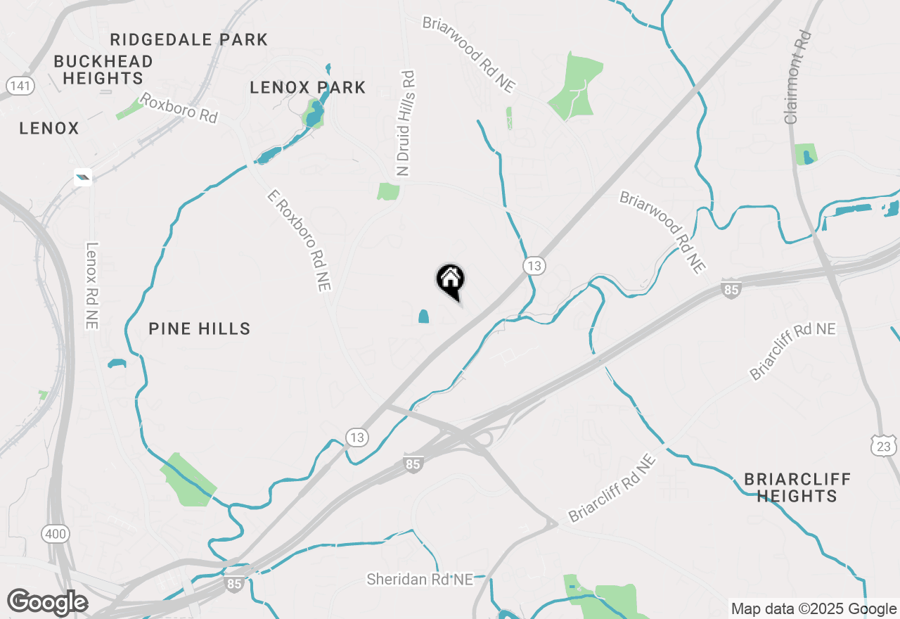 Map of 1953 Sterling Oaks Circle Ne #11, Brookhaven, GA 30319