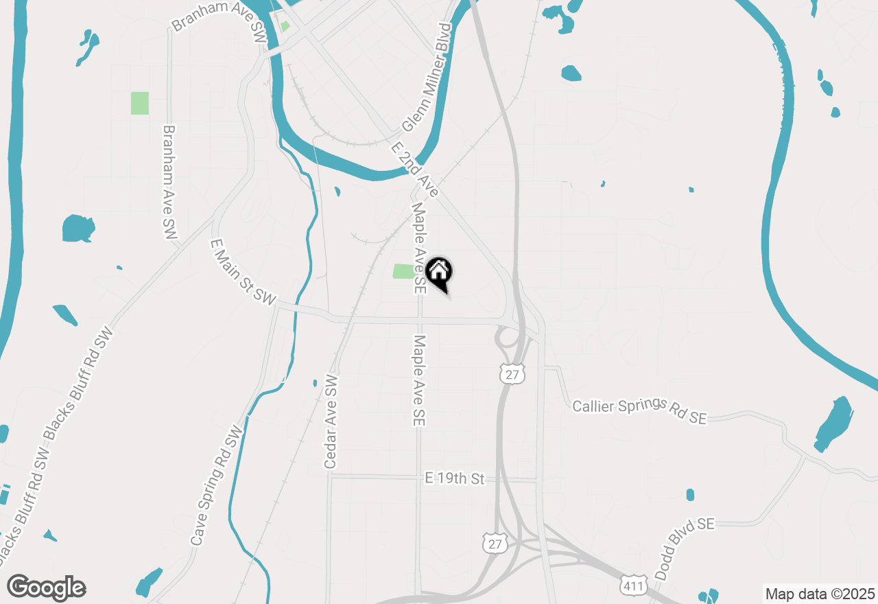 Map of 108 E 10th Street Sw, Rome, GA 30161