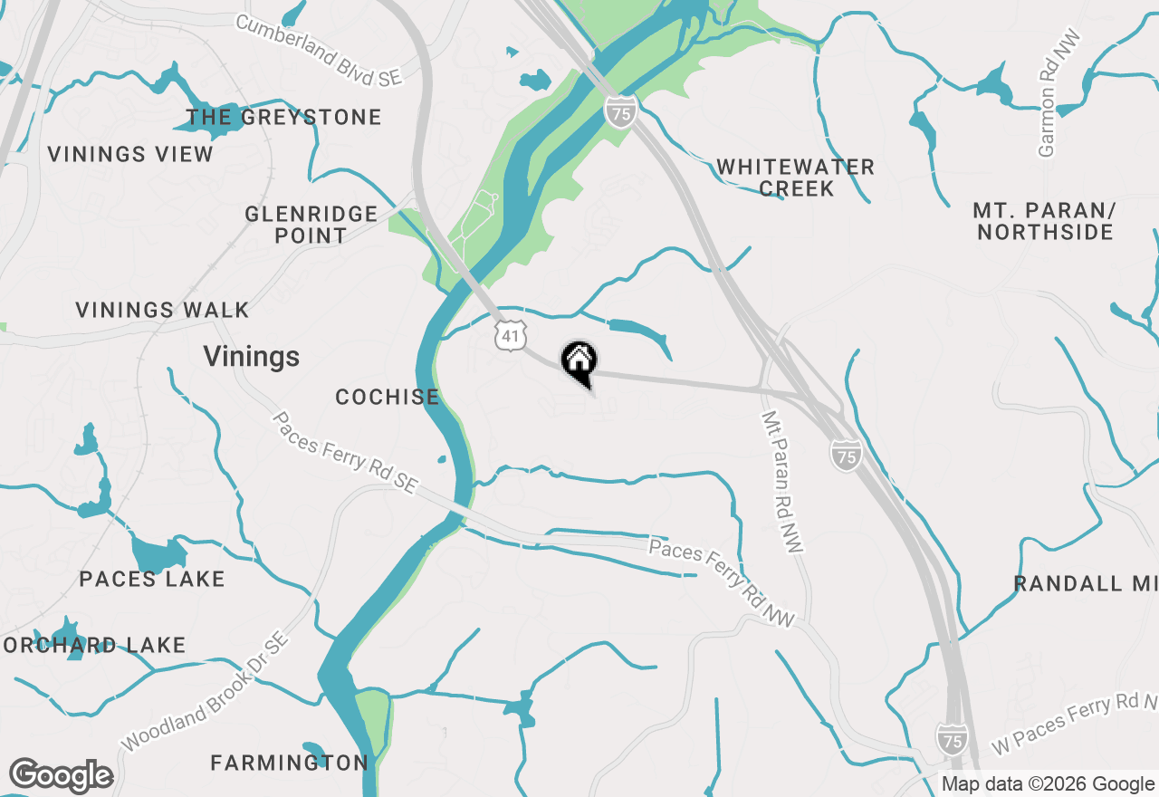 Map of 504 Townsend Place Nw, Atlanta, GA 30327