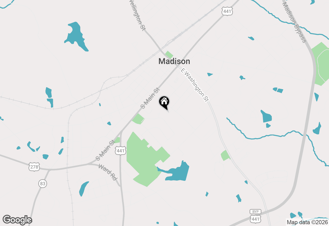 Map of 641 Foster Park Lane, Madison, GA 30650