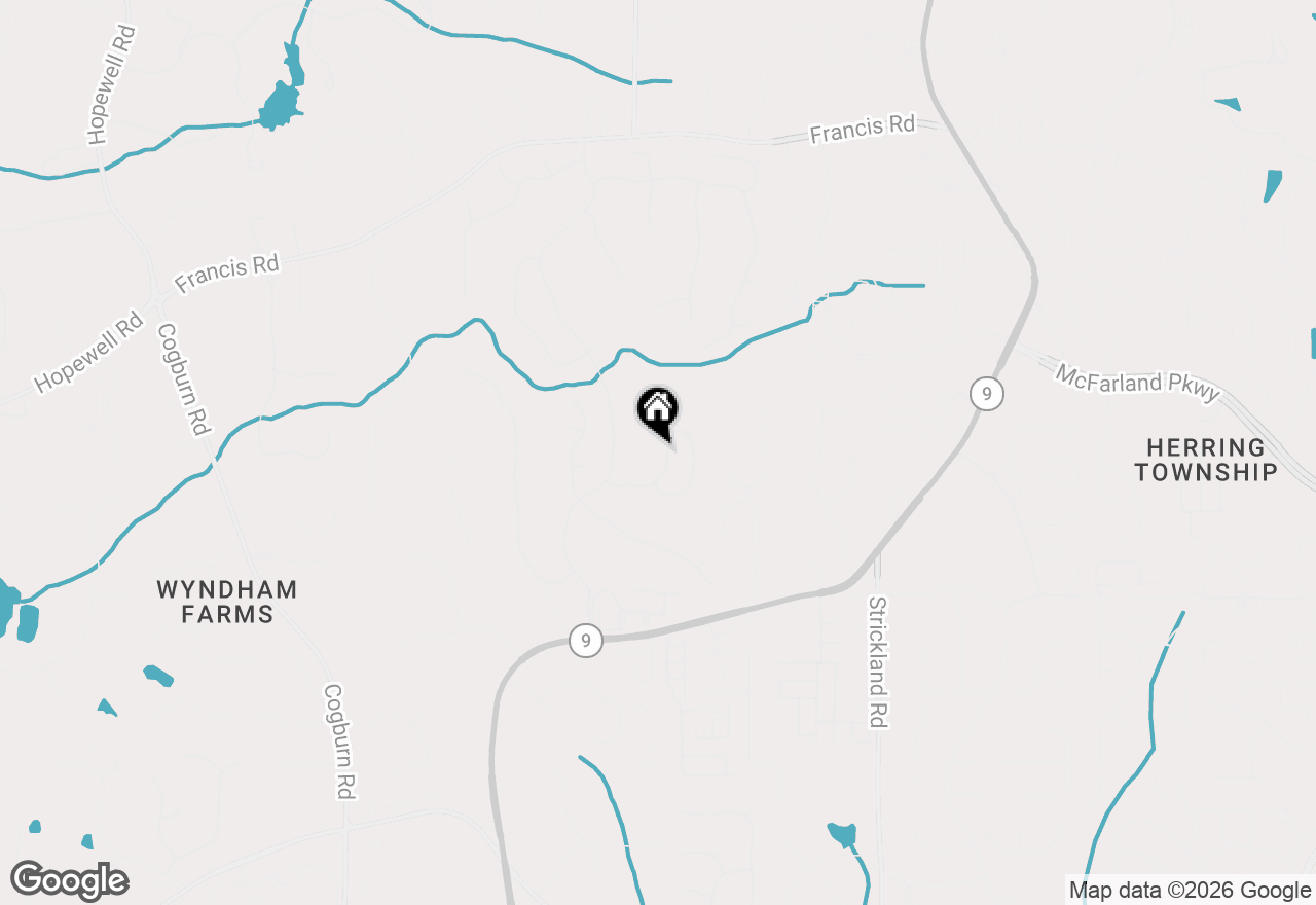 Map of 3224 Chipping Wood Court, Milton, GA 30004