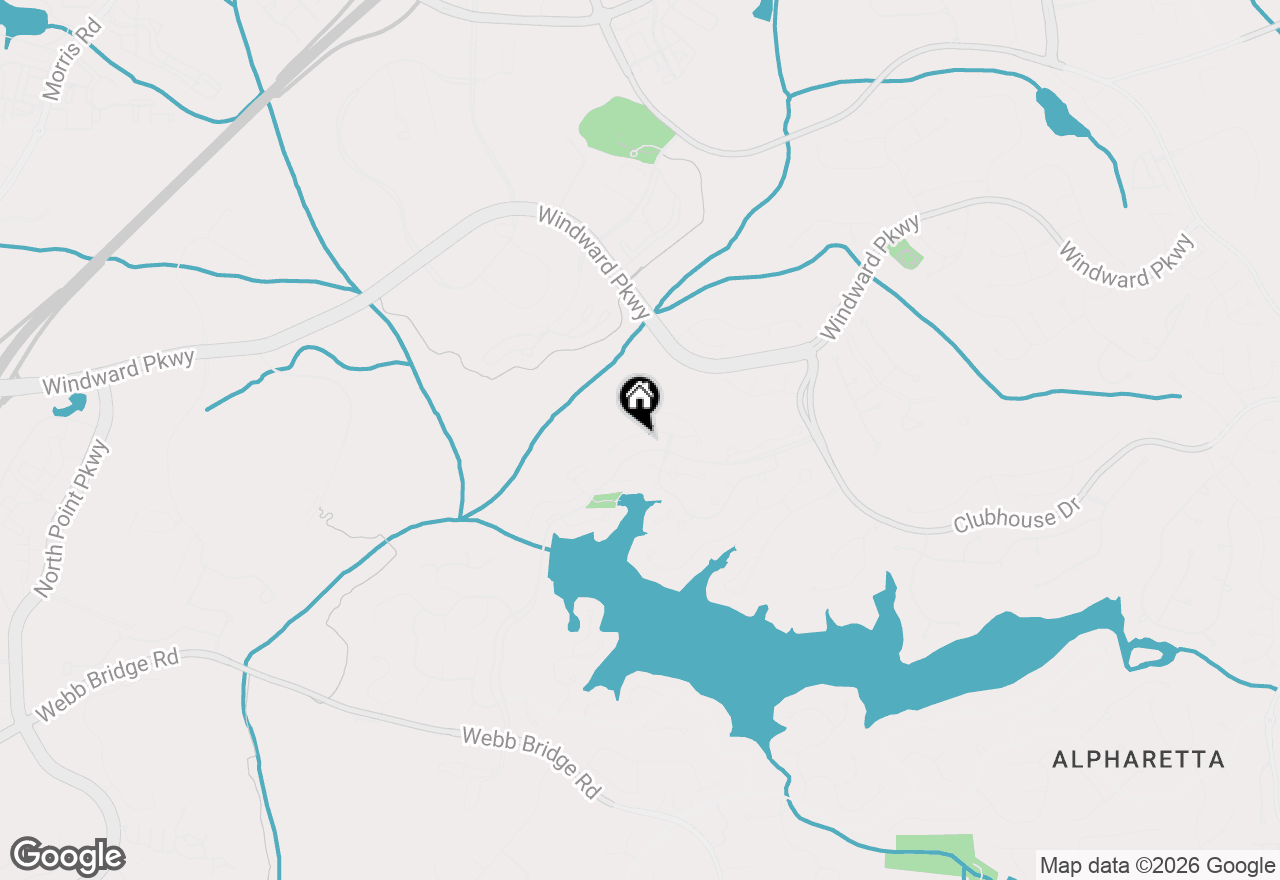 Map of 1060 Creek Ridge Pointe, Alpharetta, GA 30005