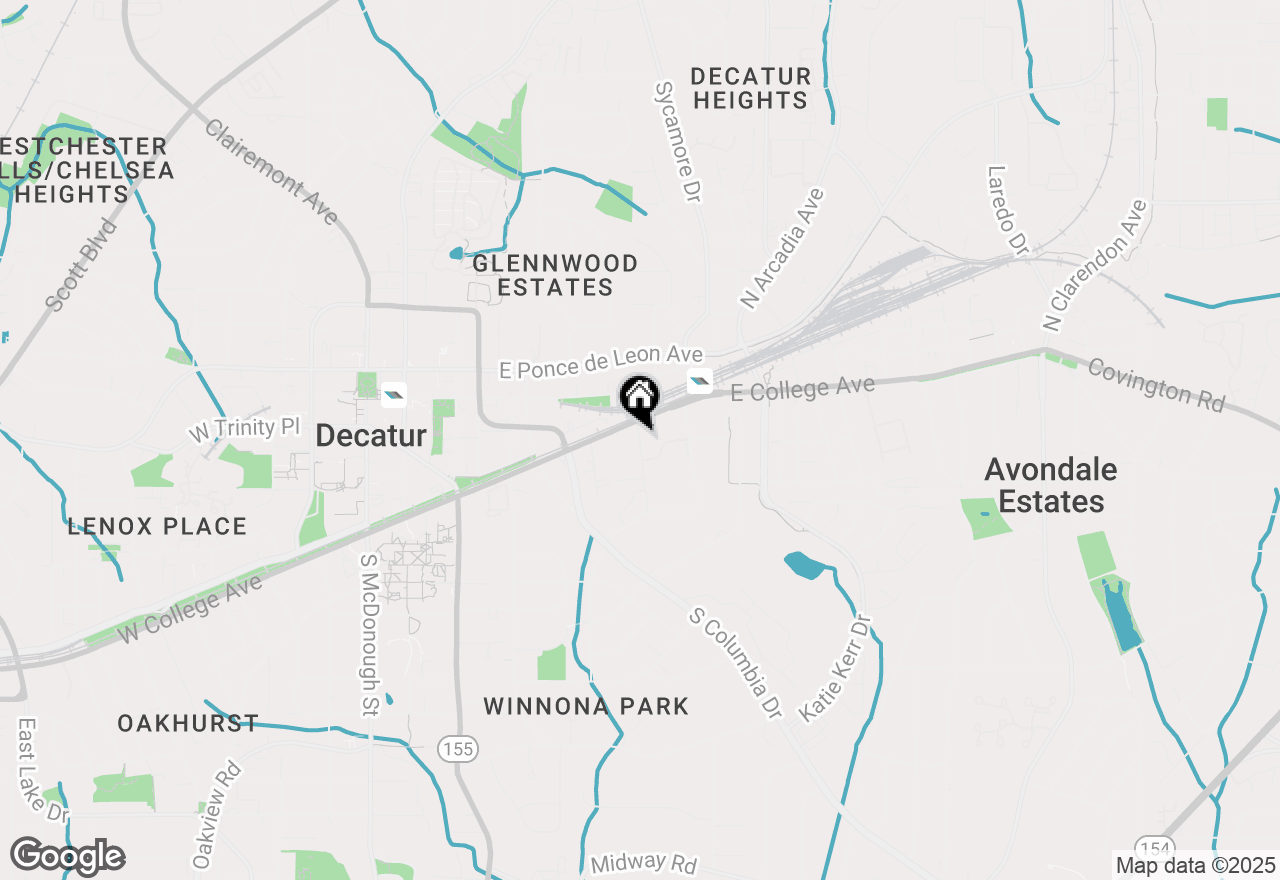 Map of 230 New Street #1301, Decatur, GA 30030